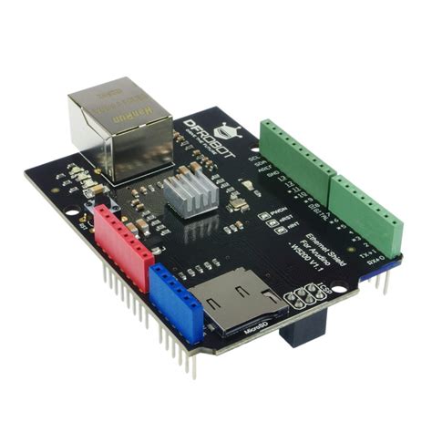 Ethernet Shield W Ethernet Module For Arduino Kamami On Line Store