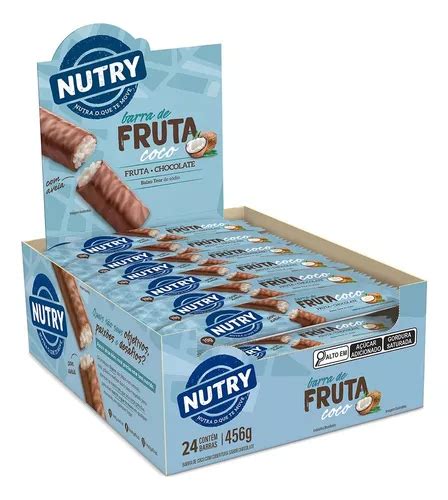 Barra De Frutas Nutry Caixa C 24 Unidades