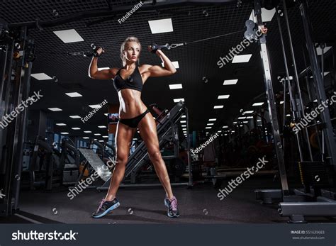 Sexy Hot Blonde Fitness Bikini Girl Stock Photo Shutterstock