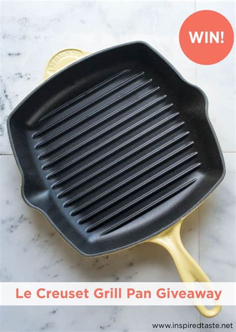 Giveaway: Le Creuset Square Grill Pan