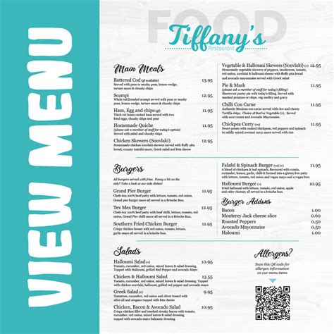 tiffanys restaurant  grand pier