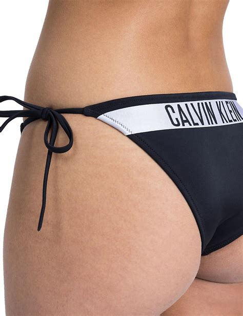 KW KW Calvin Klein Intense Power Tie Side Bikini Brief KW KW Black Belle