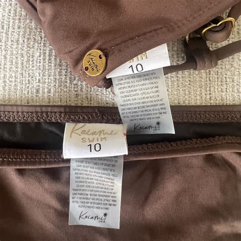 Triangle Tie Up Bikini Set Only Worn Once To Try Depop