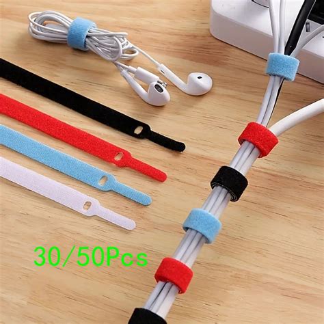 Pcs Releasable Cable Ties Plastics Fastening Reusable Cable Tie