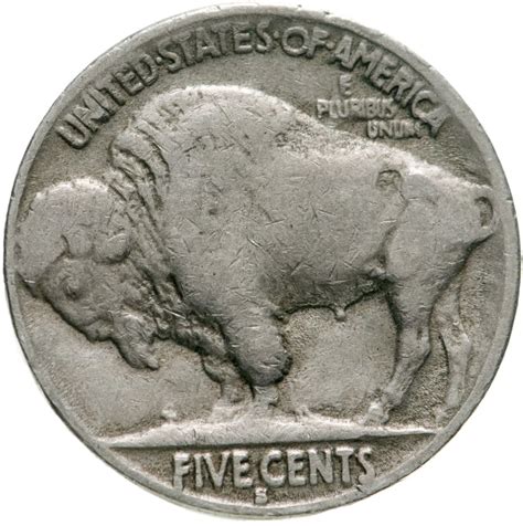 Монета США 5 центов 1929 "Buffalo Nickel" S стоимостью 450 руб.