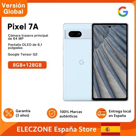 Wersja Globalna Google Pixel 7a Google Tensor G2 Titan M2 Koprocesor