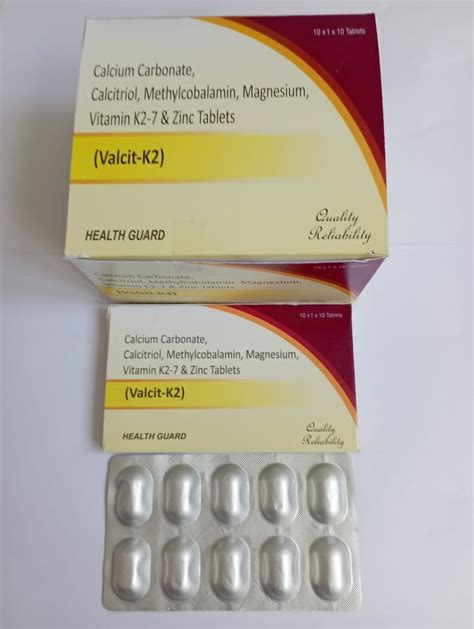 Calcium Calcitriol Methylcobalamin Vit K X X At Rs Stripe