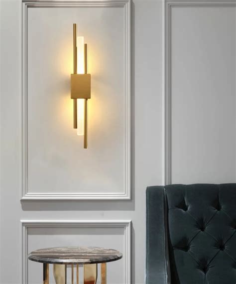 Amari Modern Wall Light - Digital Flames | Home Furnishing