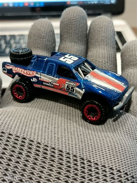 Hot Wheels Hw Daredevils Toyota Off Road Truck Blue Hobbies Toys Toys Games On Carousell