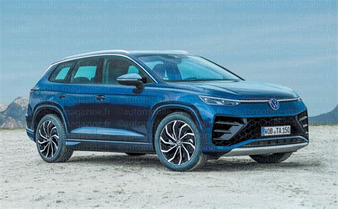 Volkswagen Tayron 2025 voici le look du futur Tiguan à 7 places