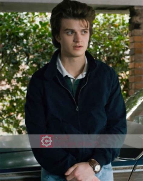 Steve Harrington Bomber Jacket Stranger Things Joe Keery Jacket Ubicaciondepersonascdmxgobmx