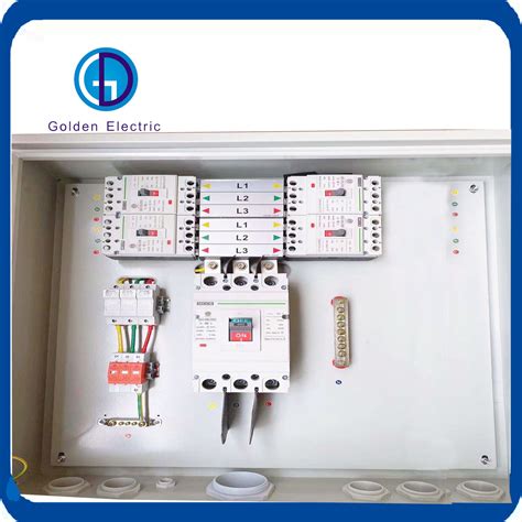 String A A Solar Panel Ac Combiner Box Device Ac Combiner Box