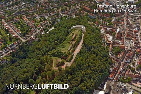 Festung Hohenburg Homburg An Der Saar Luftbild