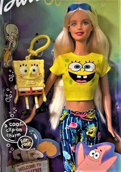 Barbie Loves SpongeBob SquarePants Pop Culture Barbie Doll 2002 Mattel