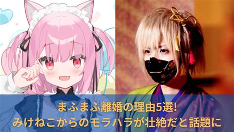 【vtuberみけねこ、まふまふとの結婚・離婚認める】二股・モラハラ疑惑否定で「民事刑事双方で対応を行なっていく」 ぴよたま育児ちゃんねる