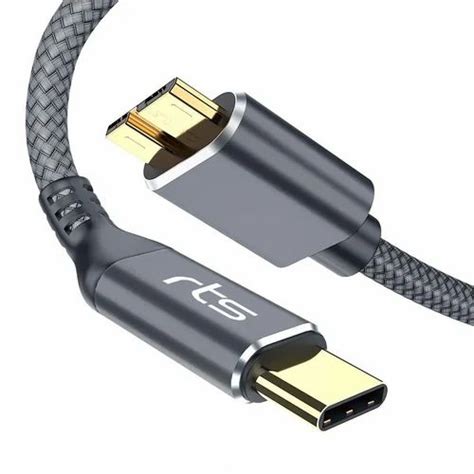 USB Micro B To USB C Cable 1 Meter USB 3 1 C To Micro B Cable 10Gbps