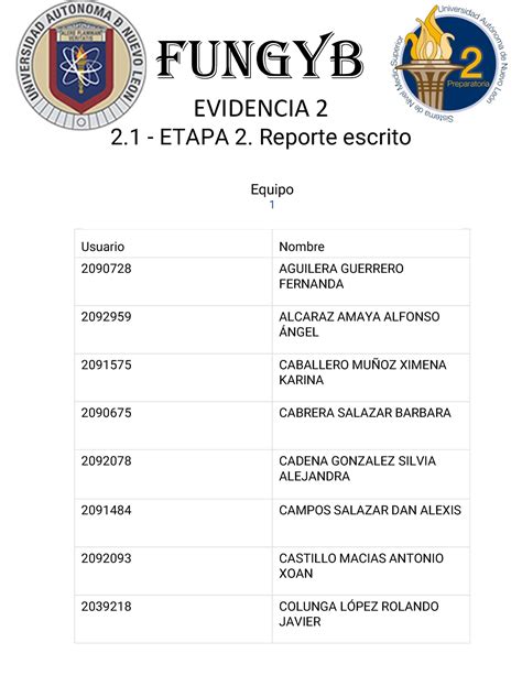 Fun Gy B Etp Una Tarea De Fundamentos Gen Tica Y Biotecnolog A