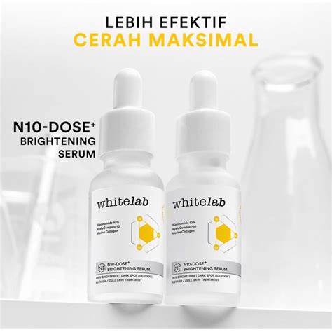 Jual Whitelab N Dose Brightening Serum Ml Shopee Indonesia