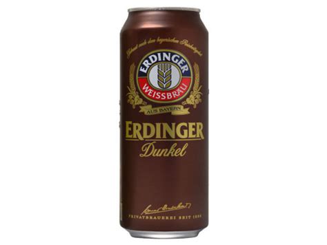 Пиво Erdinger Dunkel темное нефильтрованное 0,5 л купить по лучшей цене ...