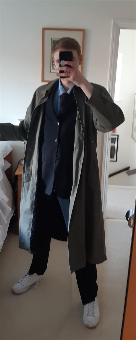 My attempt at a budget 10th Dr Costume : r/doctorwho