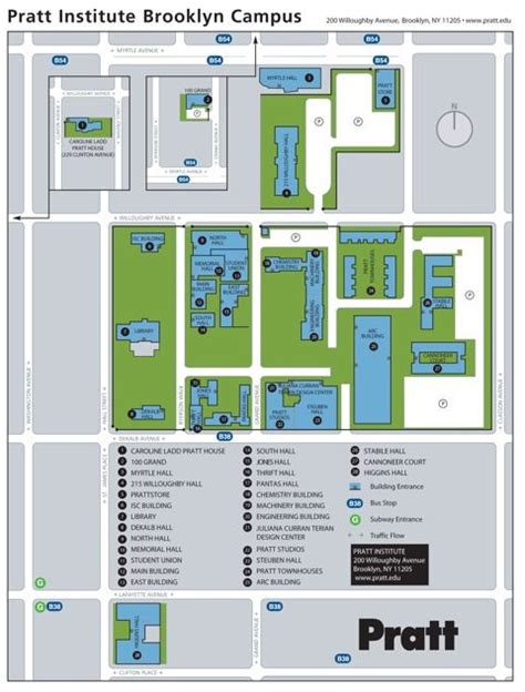 Pratt Institute Brooklyn Campus Map - Time Zones Map