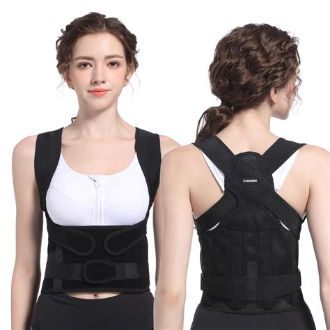 Adjustable Back Brace Posture Corrector for Men and Women - Improve