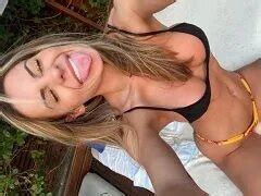 Blonde Naked Showing Off Her Huge Tits With Her Son Filming Carioca