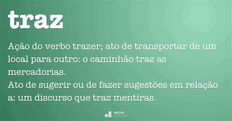 Traz Dicio Dicion Rio Online De Portugu S