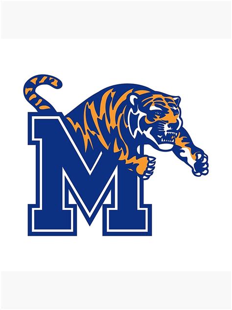 "Memphis Tigers logo " Poster for Sale by Erniasaka | Redbubble