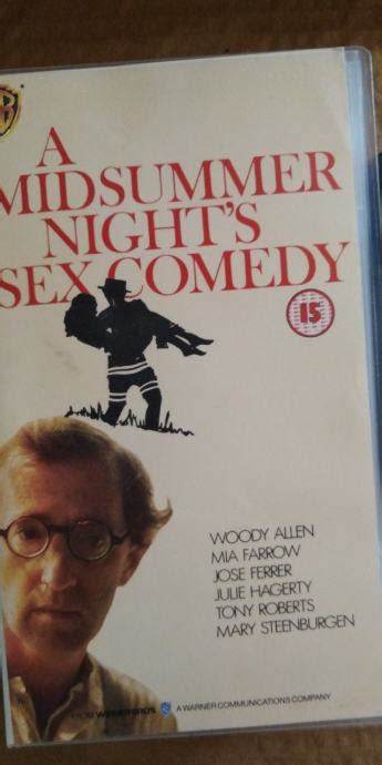 Film Midsummer Nights Sex Comedy Woody Allen Vhs