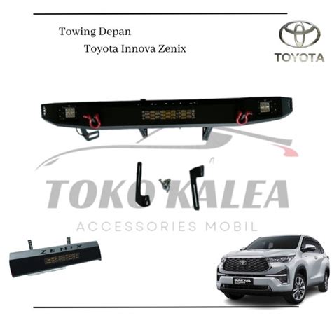 Jual Tanduk Depan Mobil Toyota Innova Zenix Model Custome Besi Di