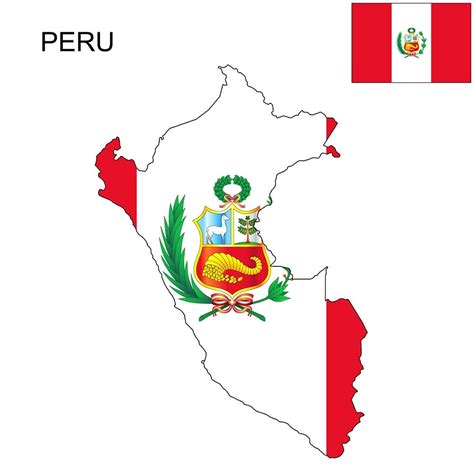 Peru Flag Map and Meaning | Mappr