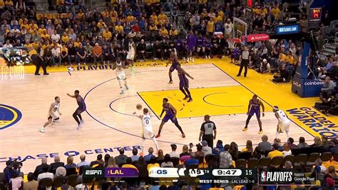 Nba：追梦手递手后直接挡拆库里轻松出手投进腾讯视频