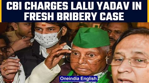 Cbi Registers Fresh Corruption Cases Against Lalu Prasad Yadav