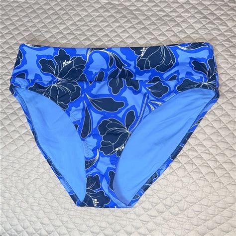 Tommy Bahama Swim Tommy Bahama Palm Modern Belize Breeze Wide Band Bikini Bottom Small New