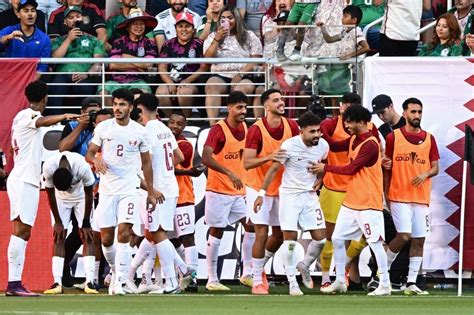 Shehata Header Powers Qatar Past Mexico And Into Concacaf Gold Cup