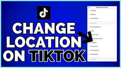 How To Change Tiktok Region Location Updated Youtube