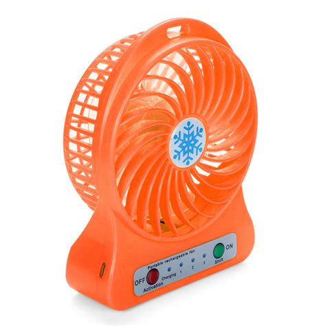 Moocorvic Portable Desk Table Mini Fan Cordless Rechargeable Battery Powered Travel