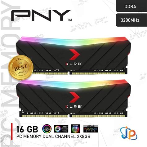 Jual Memory Pny Xlr Epic X Rgb Pc Mhz Ddr Gb X Gb Ram