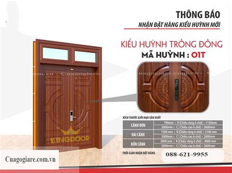 Báo Giá Cửa Thép Vân Gỗ Giá Bao Nhiêu 1m² Tháng 112024 Cửa Gỗ Công