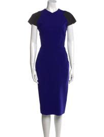 Wornontv Francescas Blue Two Tone Sheath Dress On Sex Life Li Jun Li Clothes And Wardrobe
