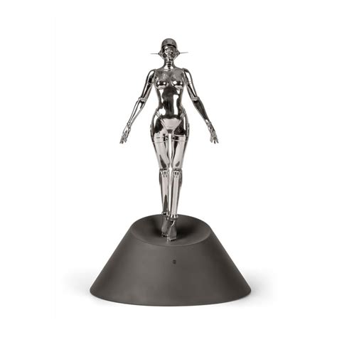 Sold At Auction Hajime Sorayama Sexy Robot Floating 1 4 Scale Figure