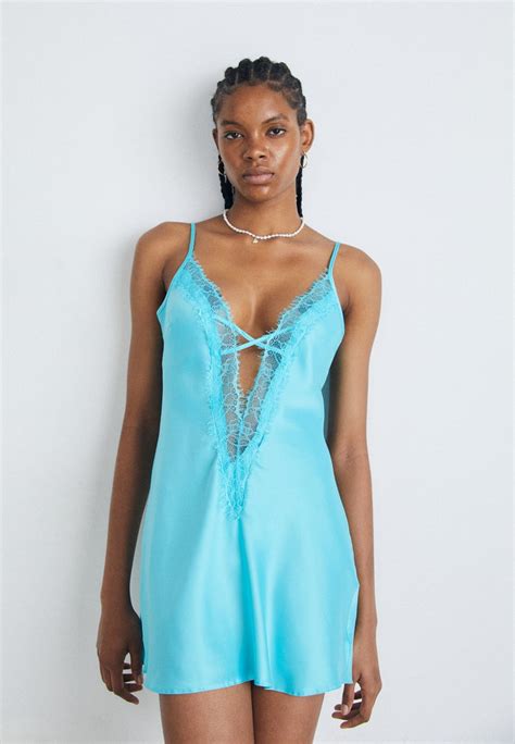 Ann Summers Cherryann Chemise Nachtjapon Aqua Blauw Zalando Nl