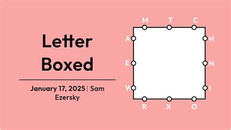 Letter Boxed Answers: Hints & Solutions for NYT Puzzle Lovers