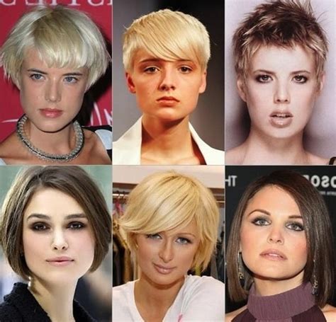 Collection Of Short Haircuts For Different Face Shapes