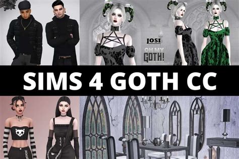 sims  mods goth girl goth mod nijq