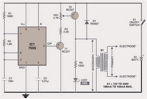 Electronic Muscle Stimulator Circuit