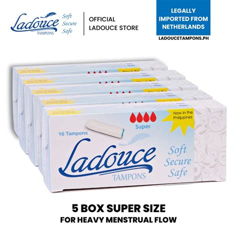 80 Ladouce® Super Super Absorbent Tampons Shopee Philippines