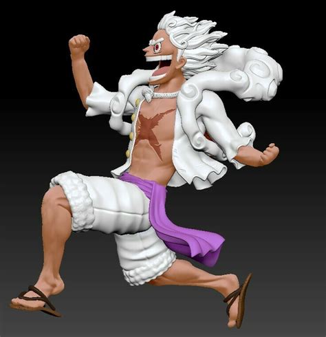 Archivo 3D Luffy Gear 5Diseño para descargar y imprimir en 3DCults