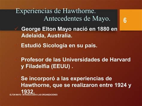 Ppt Experimento De Elton Mayo Ppt